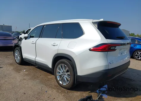 2024 Toyota Grand Highlander Platinum from USA, damaged, VIN 5TDAAAB51RS014533